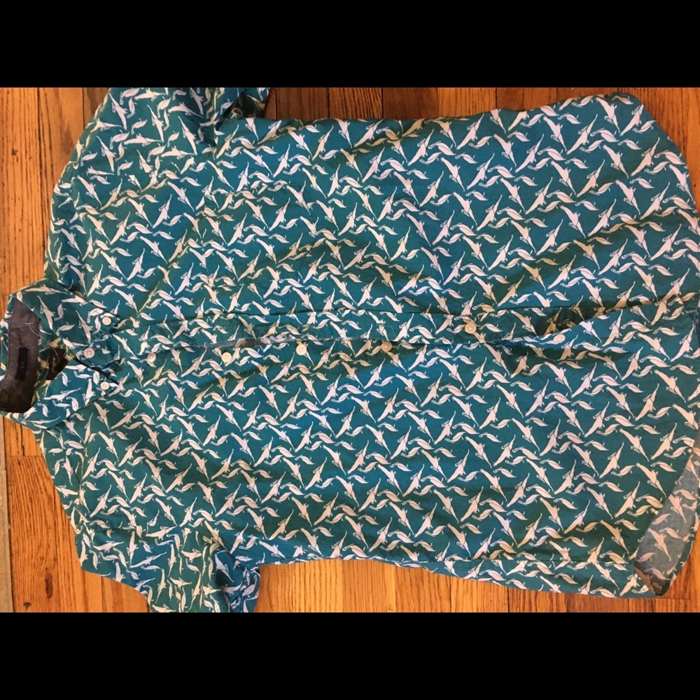 J.Crew— pelicans!!! Fun shirt for summer! medium